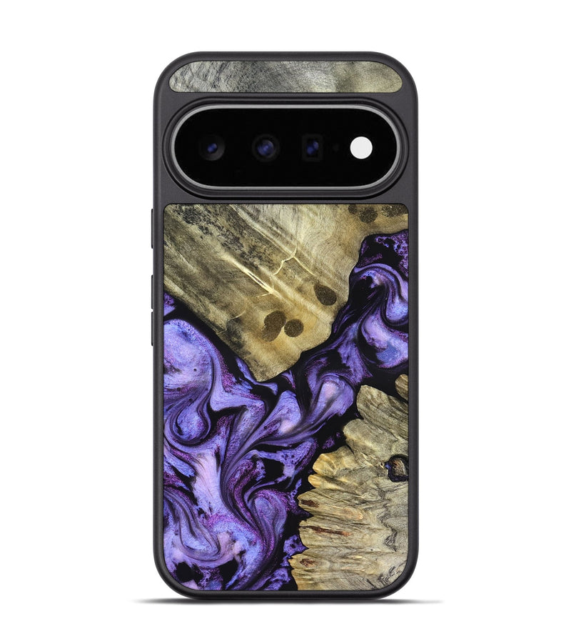 Pixel 11 Pro Wood Phone Case - Anders (Purple, 827136)