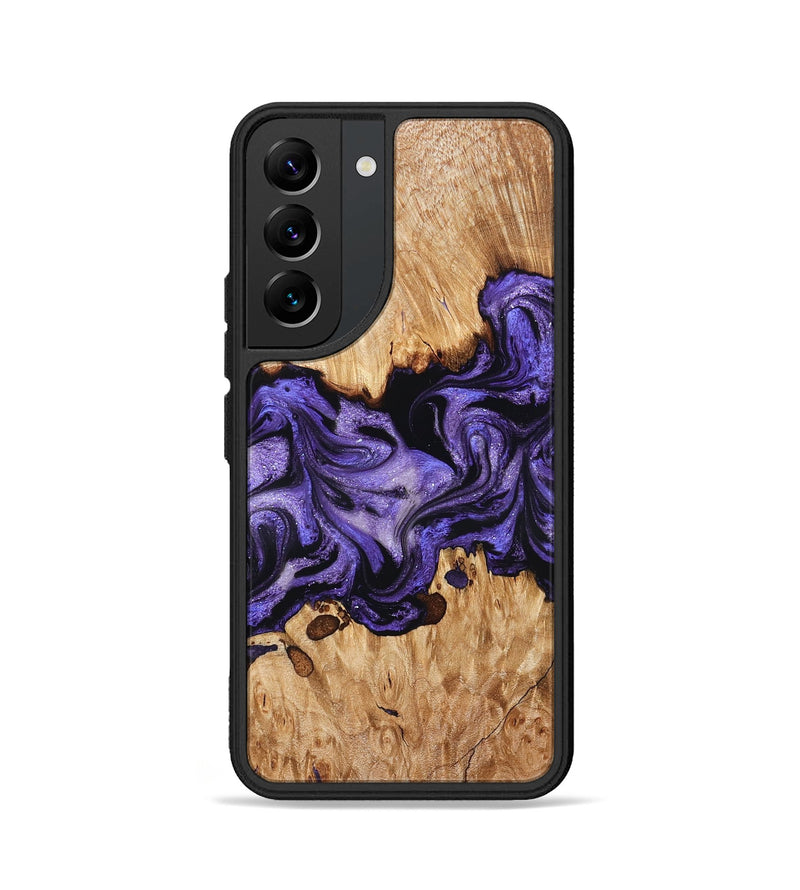 Galaxy S22 Wood Phone Case - Tori (Purple, 827138)