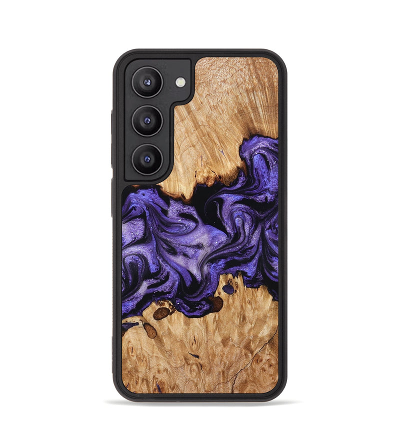 Galaxy S23 Wood Phone Case - Tori (Purple, 827138)