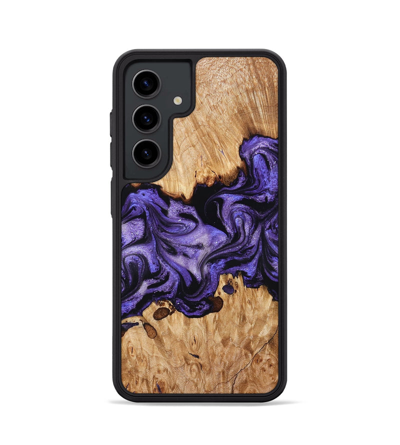 Galaxy S24 Wood Phone Case - Tori (Purple, 827138)