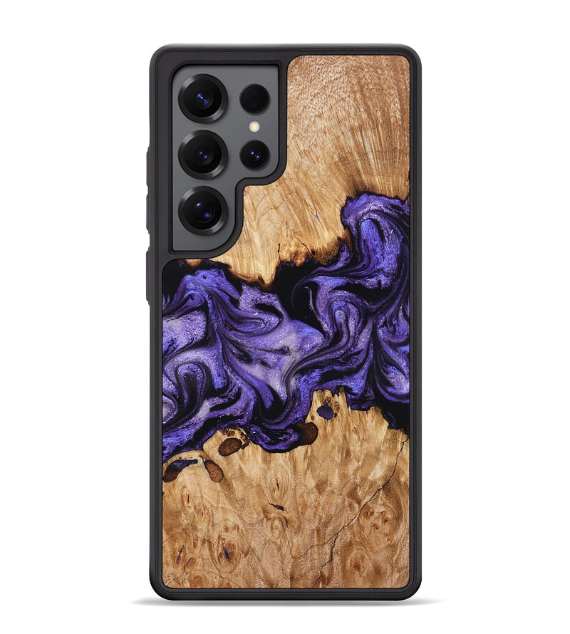 Galaxy S25 Ultra Wood Phone Case - Tori (Purple, 827138)