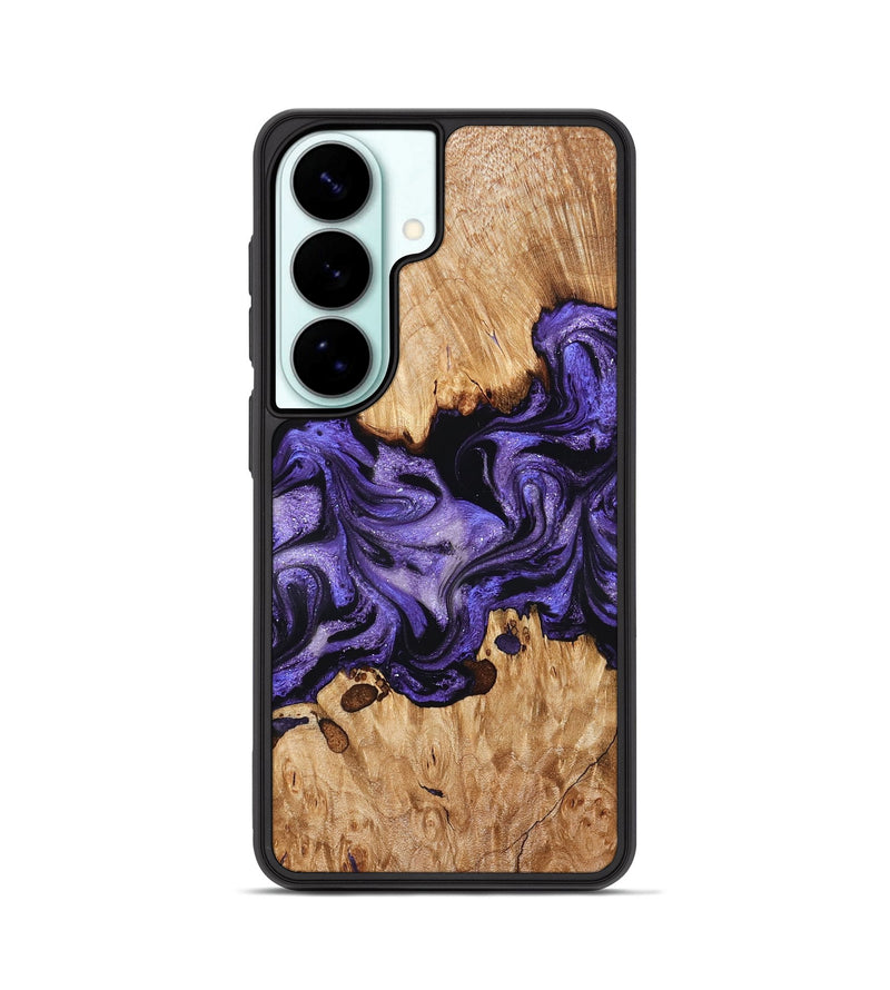 Galaxy S26 Wood Phone Case - Tori (Purple, 827138)