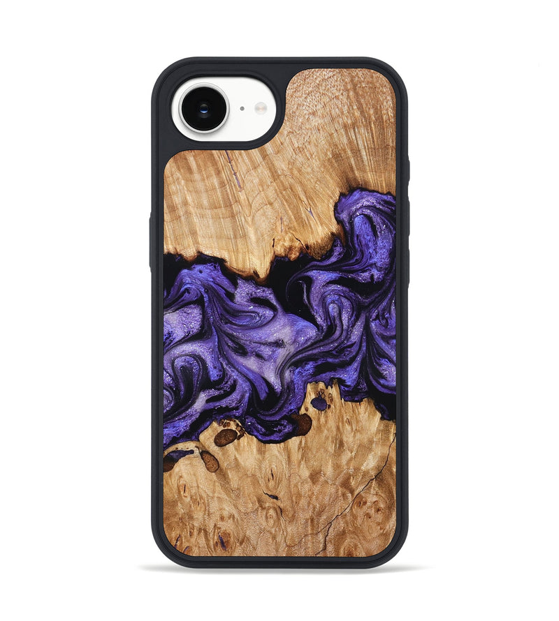 iPhone 16e Wood Phone Case - Tori (Purple, 827138)