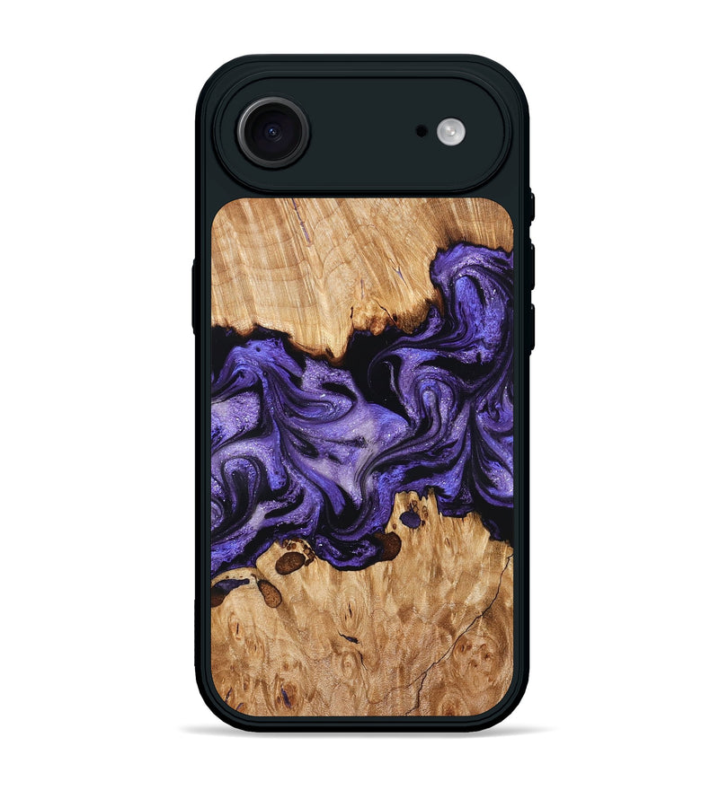 iPhone 17 Air Wood Phone Case - Tori (Purple, 827138)