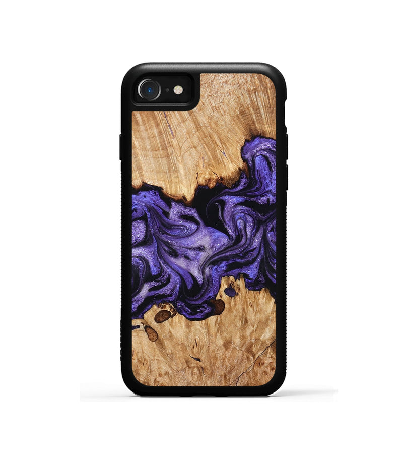 iPhone SE Wood Phone Case - Tori (Purple, 827138)