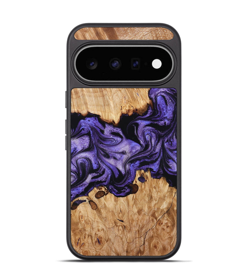 Pixel 11 Wood Phone Case - Tori (Purple, 827138)