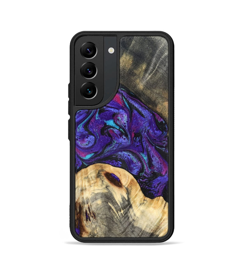 Galaxy S22 Wood Phone Case - Camilo (Purple, 827139)