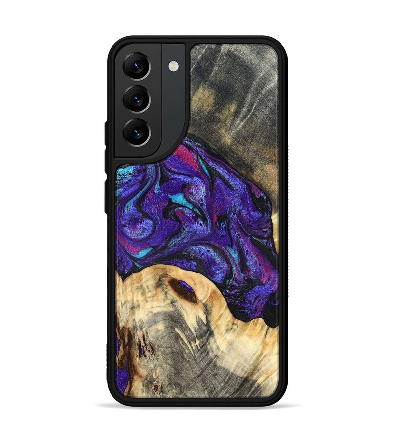 Galaxy S22 Plus Wood Phone Case - Camilo (Purple, 827139)
