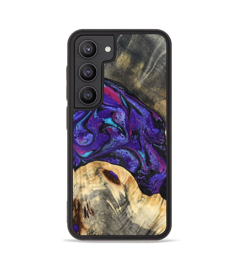 Galaxy S23 Wood Phone Case - Camilo (Purple, 827139)