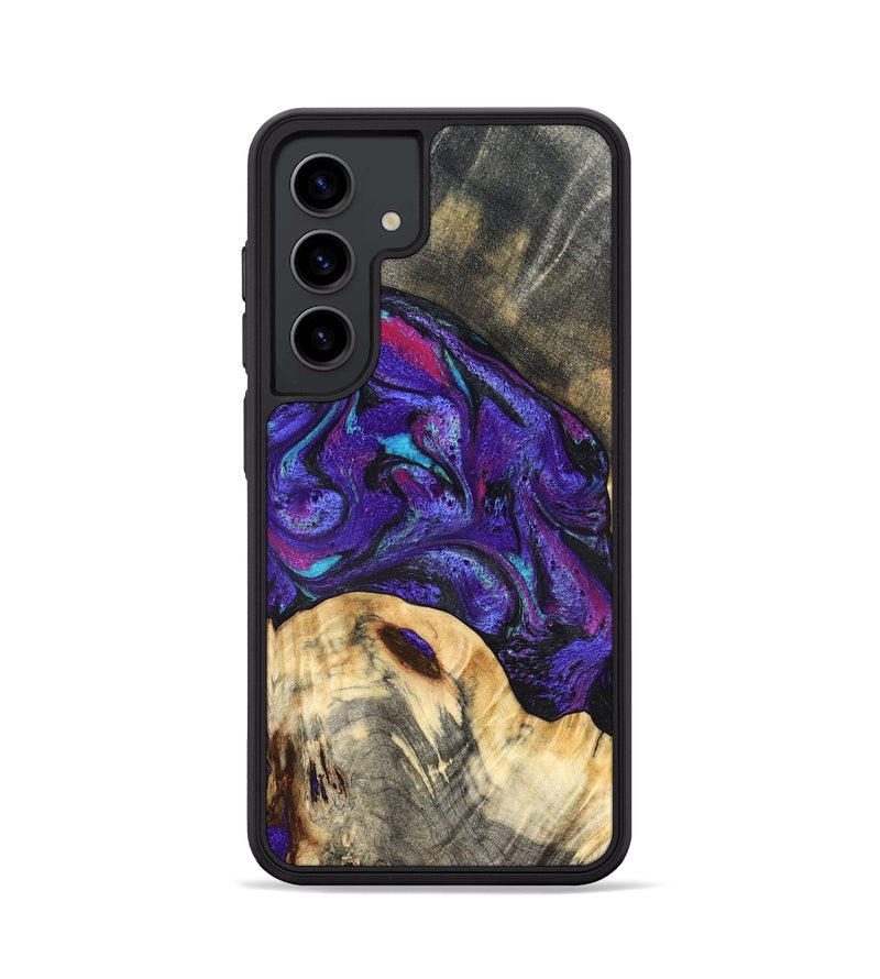 Galaxy S24 Wood Phone Case - Camilo (Purple, 827139)