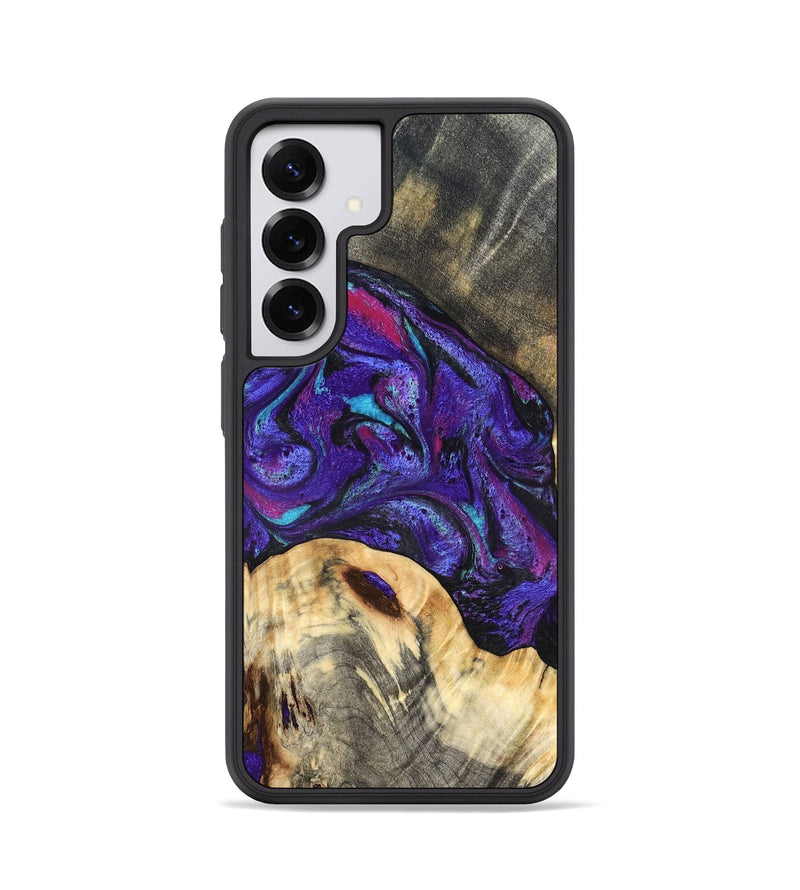 Galaxy S25 Wood Phone Case - Camilo (Purple, 827139)