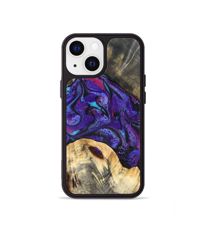 iPhone 13 mini Wood Phone Case - Camilo (Purple, 827139)