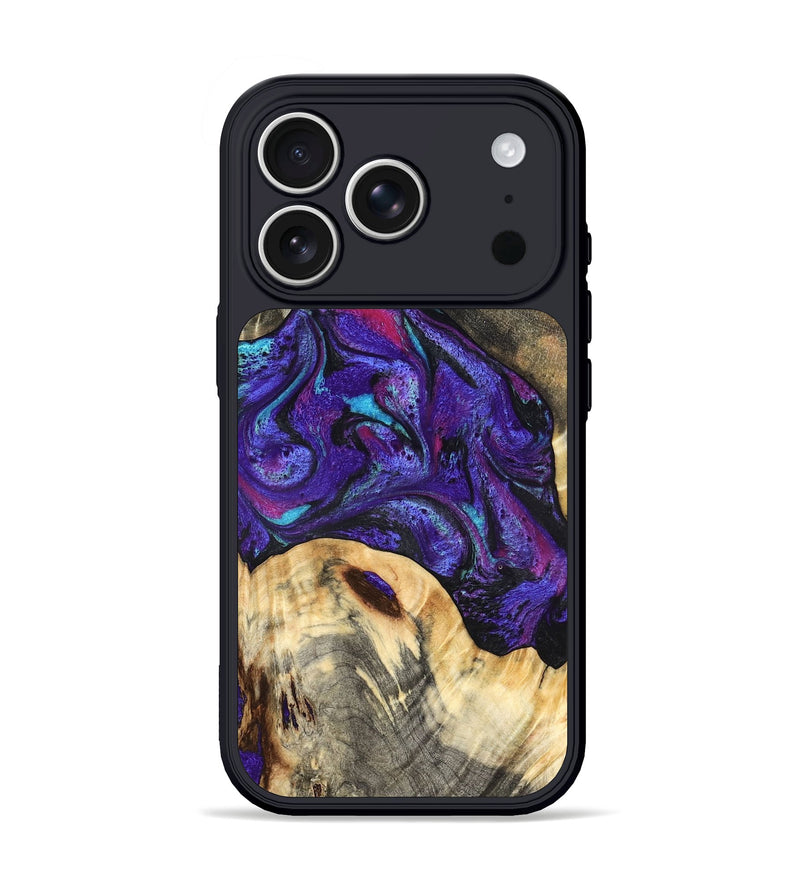 iPhone 17 Pro Wood Phone Case - Camilo (Purple, 827139)
