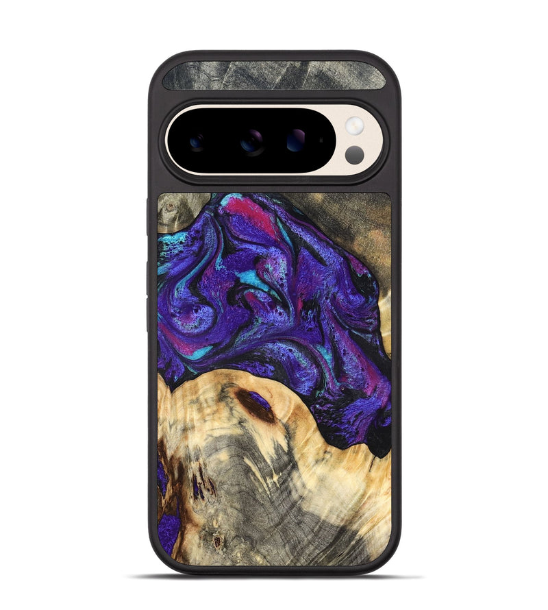 Pixel 10 Wood Phone Case - Camilo (Purple, 827139)