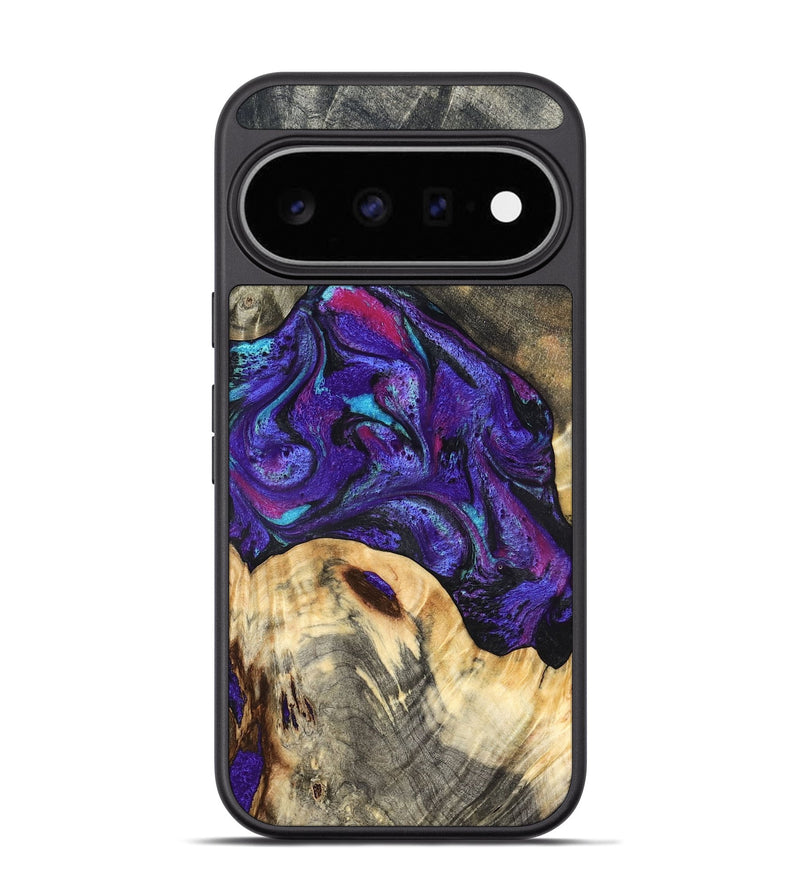 Pixel 11 Pro Wood Phone Case - Camilo (Purple, 827139)