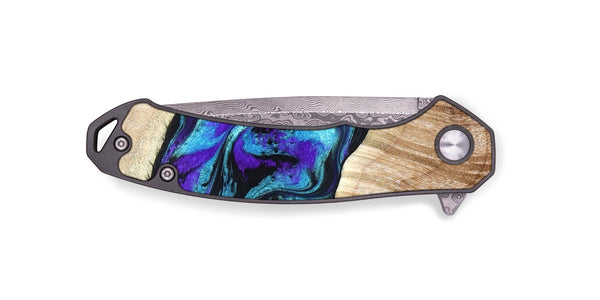 EDC Wood Pocket Knife - Felipe (Purple, 827140)