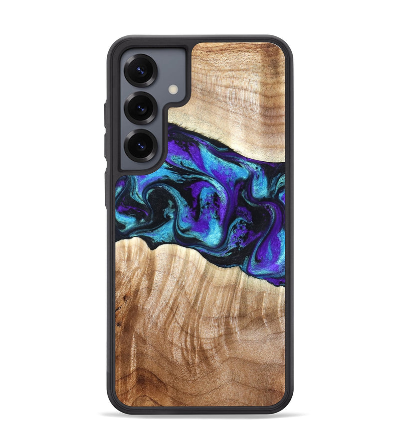 Galaxy S25 Plus Wood Phone Case - Felipe (Purple, 827140)