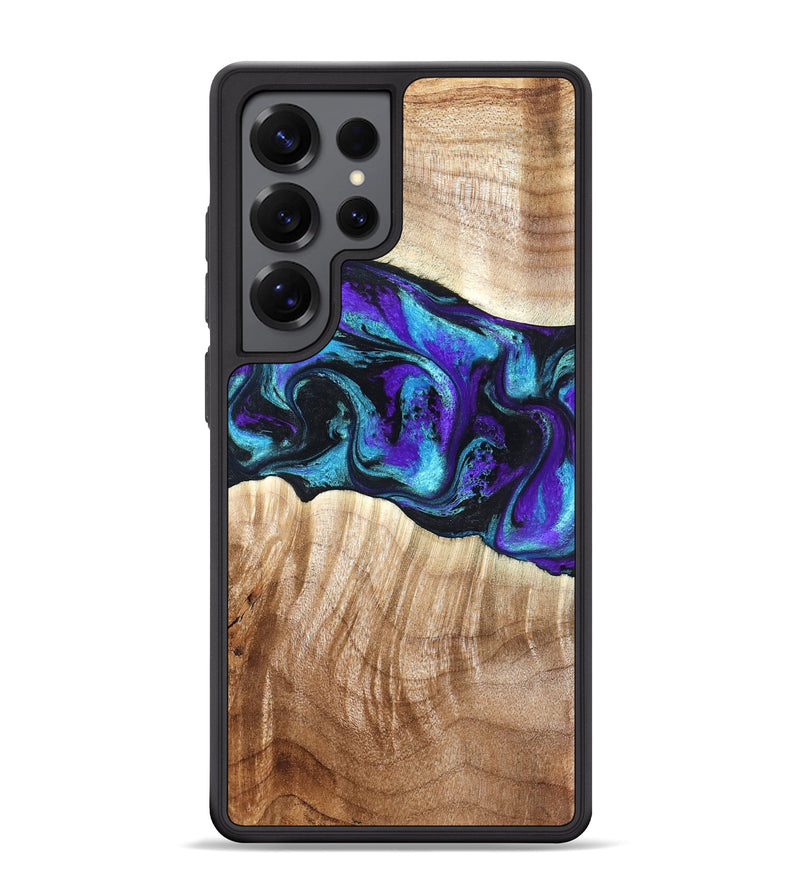 Galaxy S25 Ultra Wood Phone Case - Felipe (Purple, 827140)