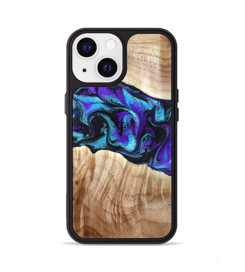 iPhone 13 Wood Phone Case - Felipe (Purple, 827140)