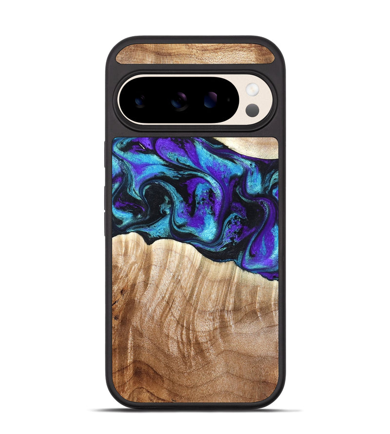 Pixel 10 Wood Phone Case - Felipe (Purple, 827140)