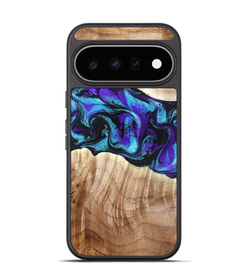Pixel 11 Wood Phone Case - Felipe (Purple, 827140)