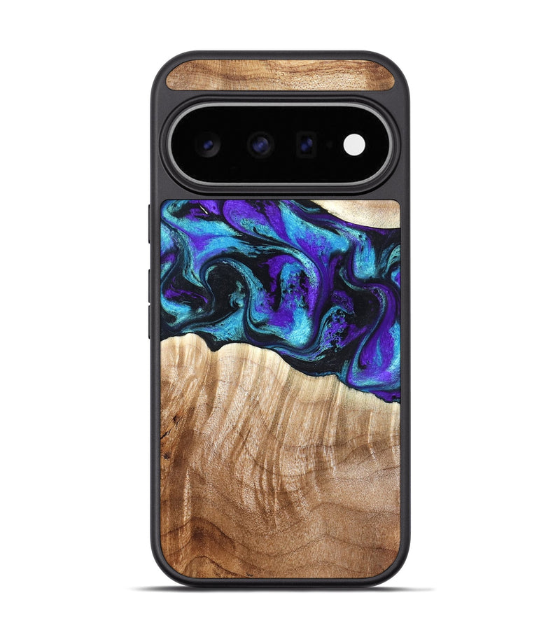 Pixel 11 Pro Wood Phone Case - Felipe (Purple, 827140)