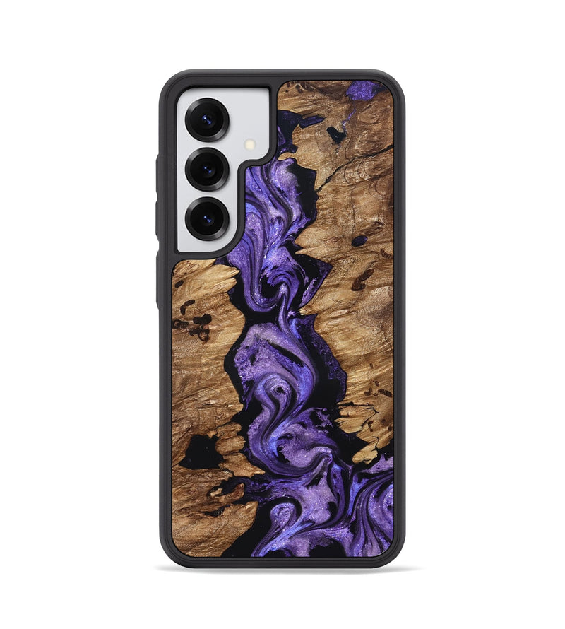 Galaxy S25 Wood Phone Case - Zhuri (Purple, 827142)