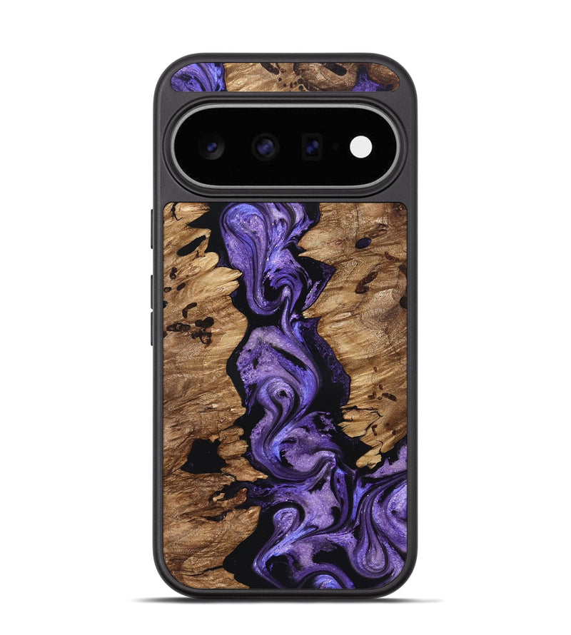 Pixel 11 Wood Phone Case - Zhuri (Purple, 827142)