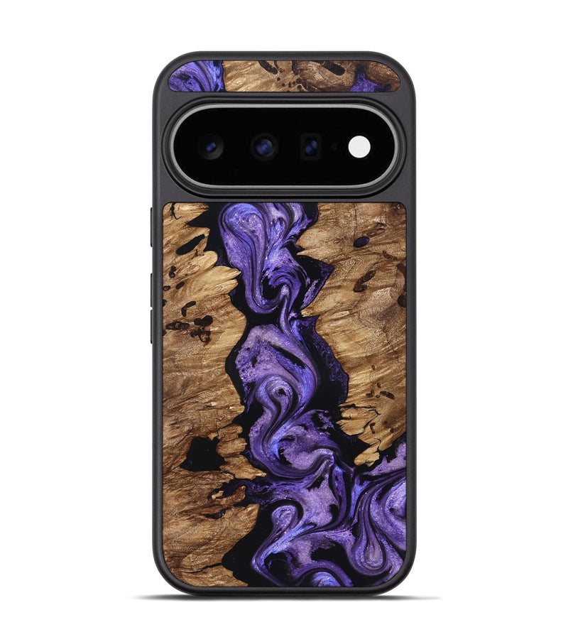 Pixel 11 Pro Wood Phone Case - Zhuri (Purple, 827142)