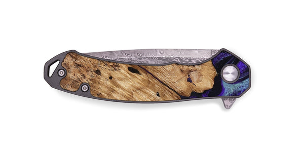 EDC Wood Pocket Knife - Sheyla (Purple, 827143)