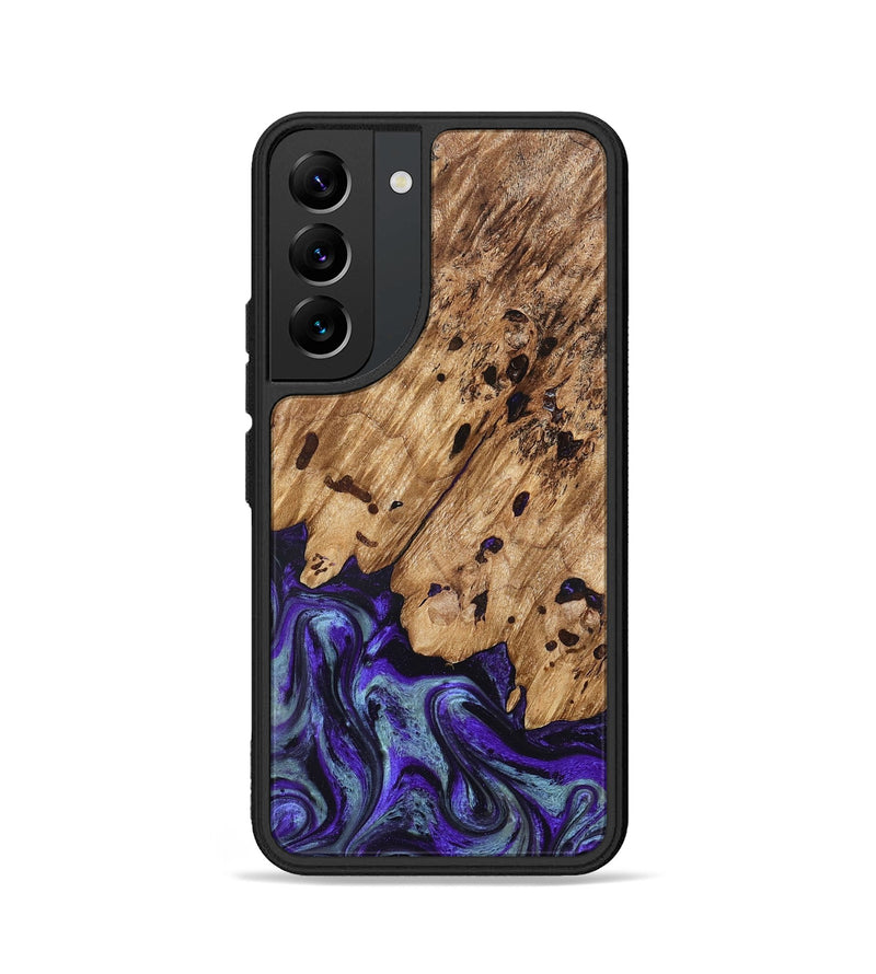Galaxy S22 Wood Phone Case - Sheyla (Purple, 827143)