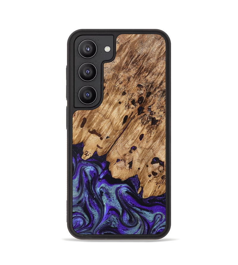 Galaxy S23 Wood Phone Case - Sheyla (Purple, 827143)