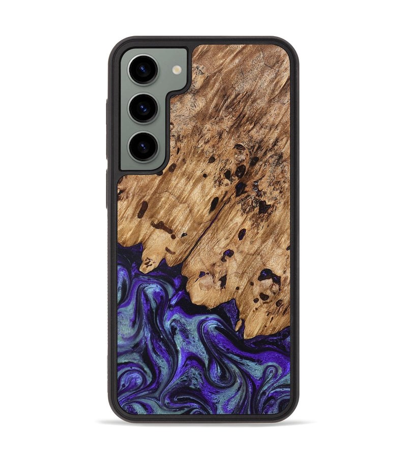 Galaxy S23 Plus Wood Phone Case - Sheyla (Purple, 827143)