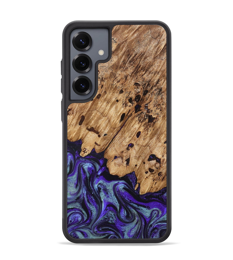Galaxy S25 Plus Wood Phone Case - Sheyla (Purple, 827143)