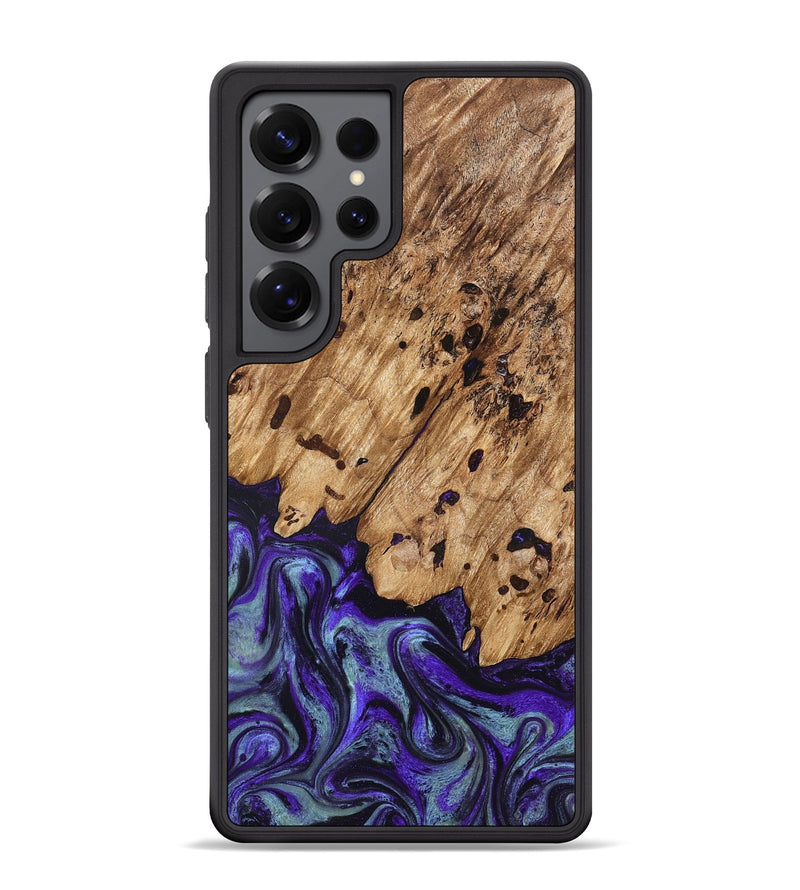 Galaxy S25 Ultra Wood Phone Case - Sheyla (Purple, 827143)