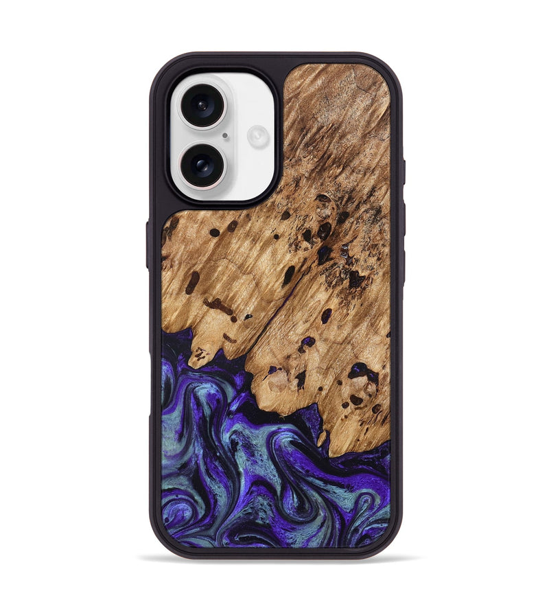 iPhone 17 Wood Phone Case - Sheyla (Purple, 827143)