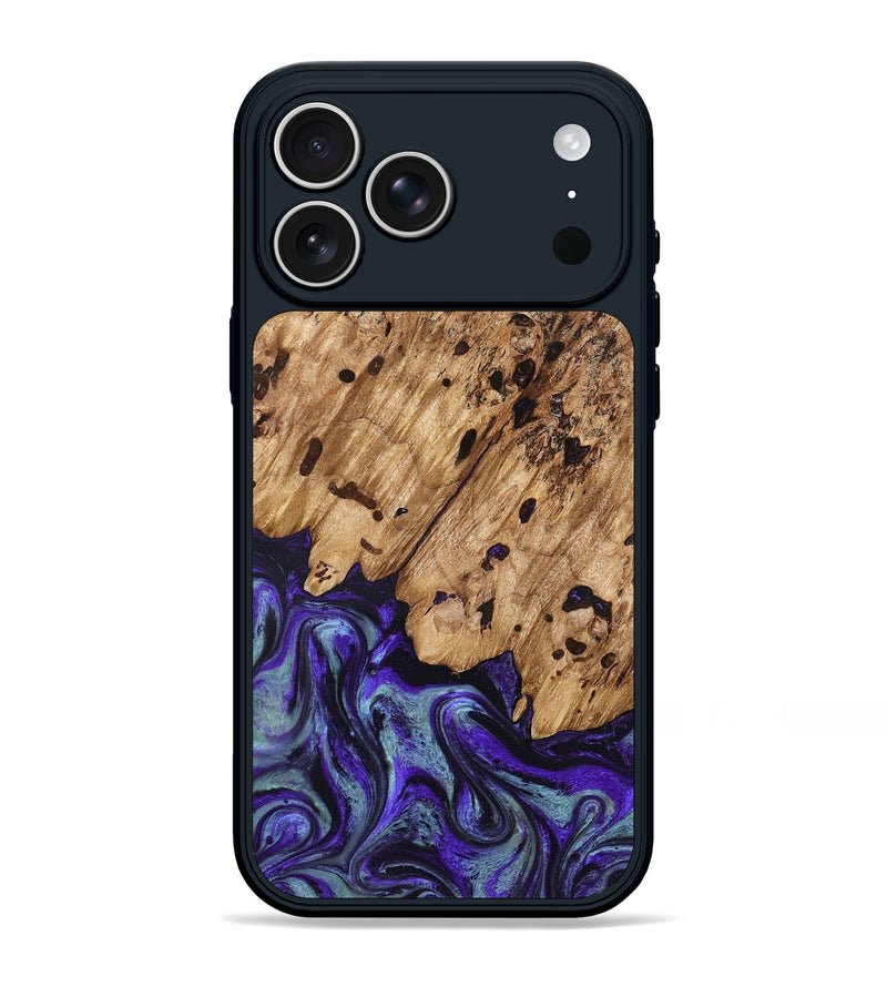 iPhone 17 Pro Max Wood Phone Case - Sheyla (Purple, 827143)