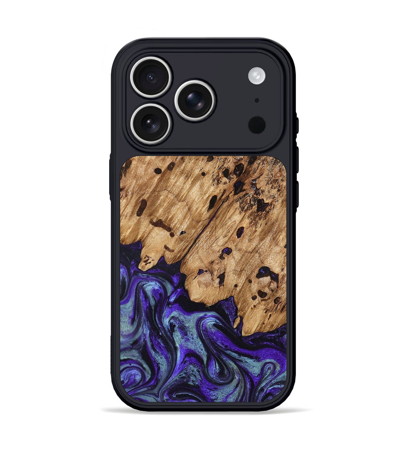 iPhone 17 Pro Wood Phone Case - Sheyla (Purple, 827143)