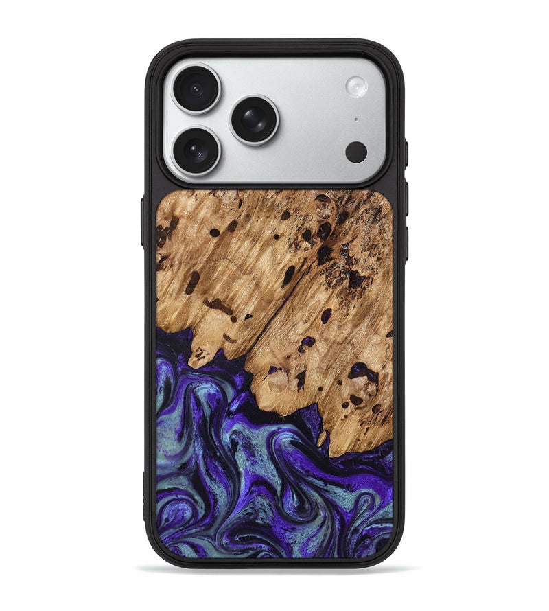 iPhone 18 Pro Max Wood Phone Case - Sheyla (Purple, 827143)