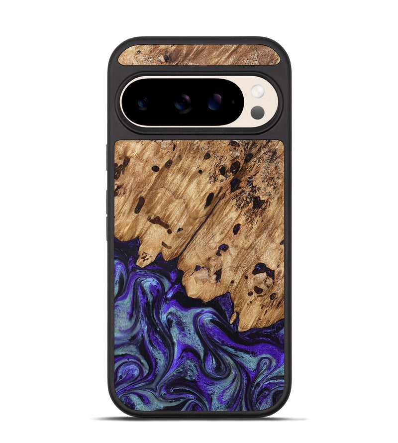 Pixel 10 Wood Phone Case - Sheyla (Purple, 827143)