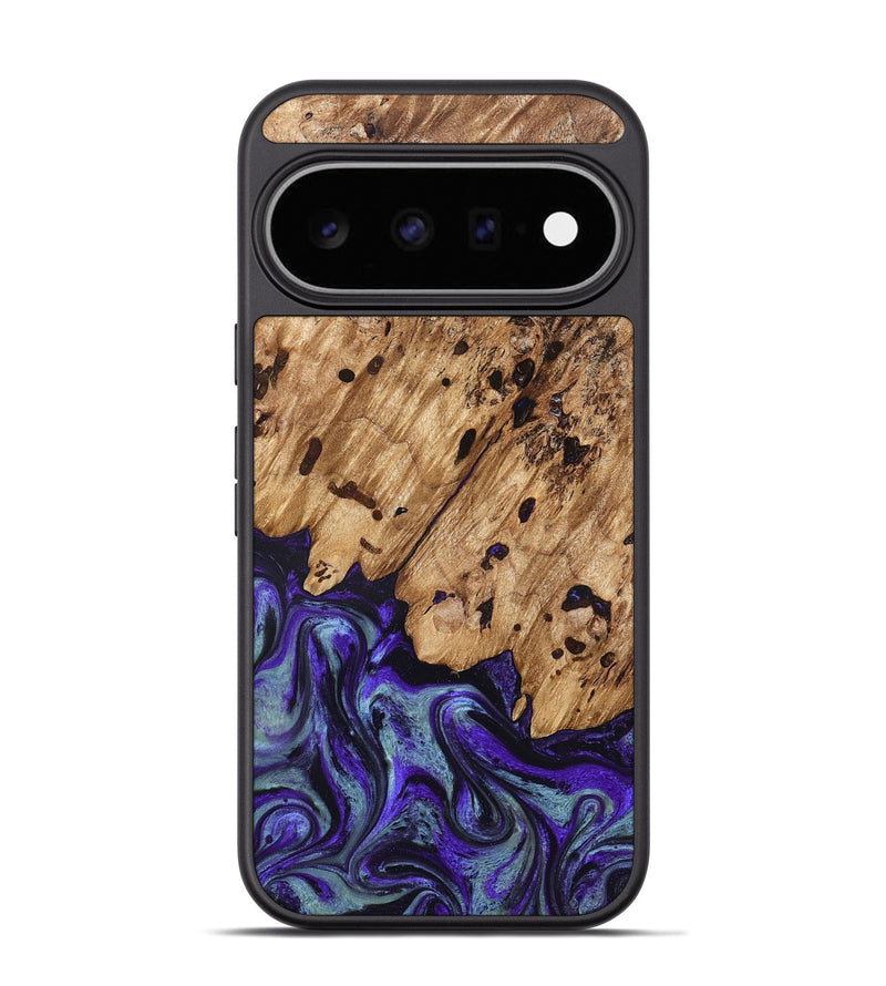 Pixel 11 Pro Wood Phone Case - Sheyla (Purple, 827143)