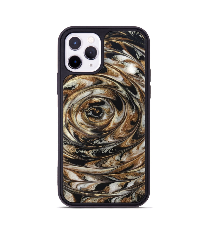 iPhone 11 Pro ResinArt Phone Case - Nyra (Black & White, 827144)