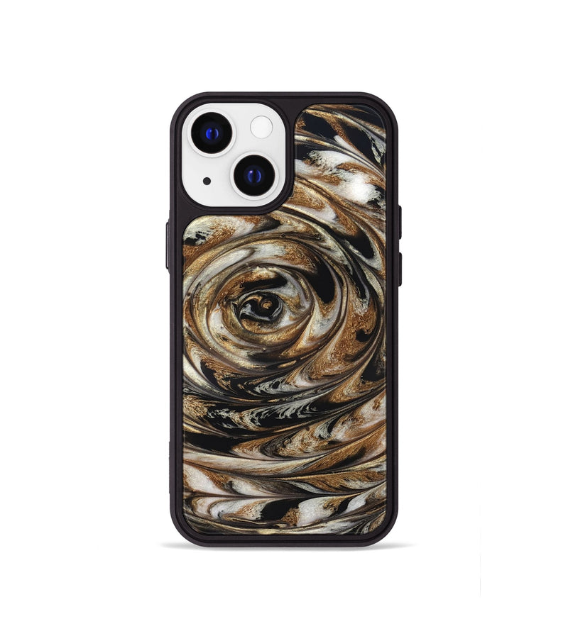 iPhone 13 mini ResinArt Phone Case - Nyra (Black & White, 827144)