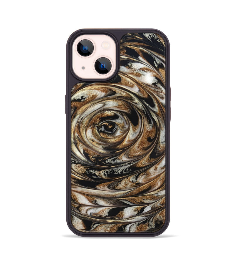 iPhone 14 ResinArt Phone Case - Nyra (Black & White, 827144)