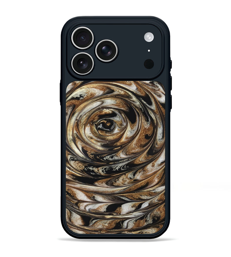 iPhone 17 Pro Max ResinArt Phone Case - Nyra (Black & White, 827144)