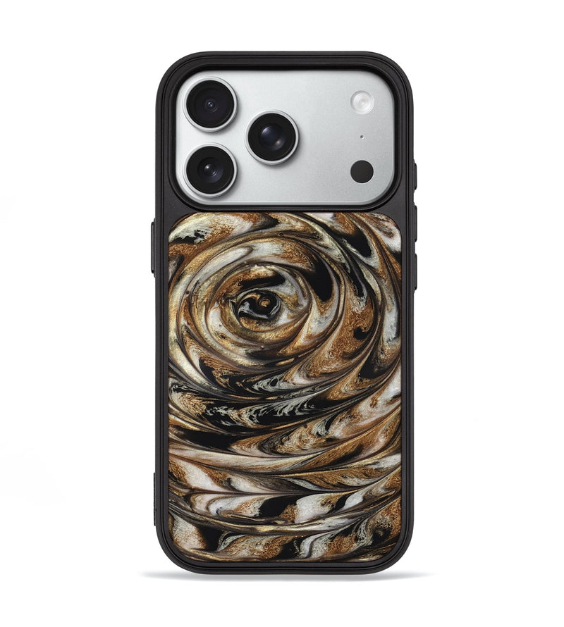 iPhone 18 Pro ResinArt Phone Case - Nyra (Black & White, 827144)