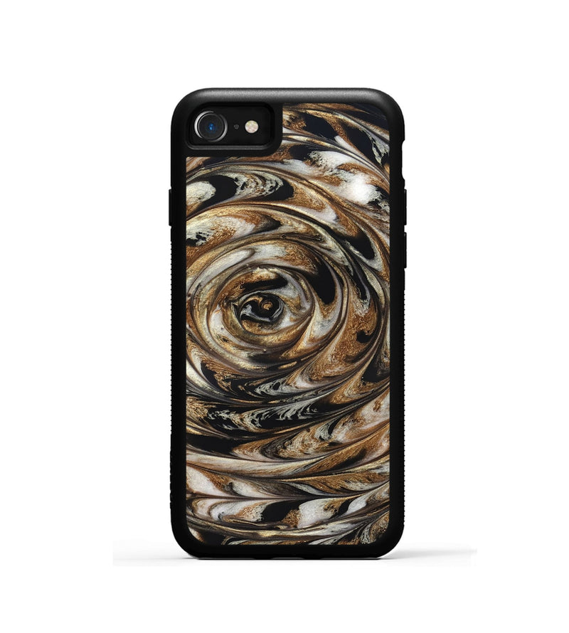 iPhone SE ResinArt Phone Case - Nyra (Black & White, 827144)