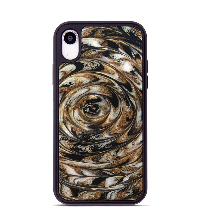 iPhone Xr ResinArt Phone Case - Nyra (Black & White, 827144)