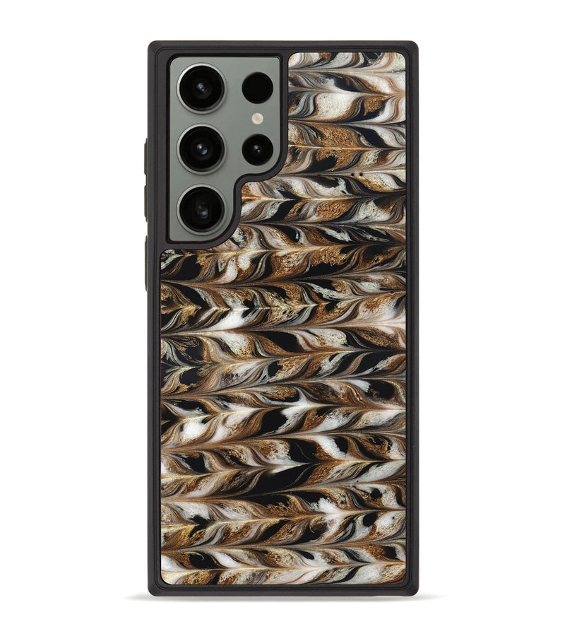 Galaxy S23 Ultra ResinArt Phone Case - Linsey (Black & White, 827145)