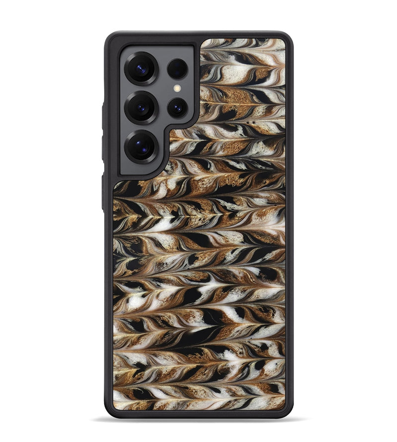 Galaxy S25 Ultra ResinArt Phone Case - Linsey (Black & White, 827145)